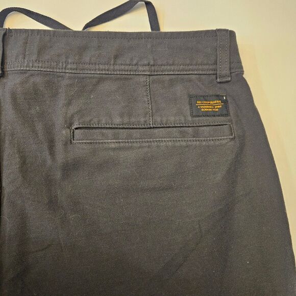 REI CO-OP 40x30 Trailsmith Hiking Pants Jogger Cotton Gray Camping Outdoor Loose - Picture 4 of 10